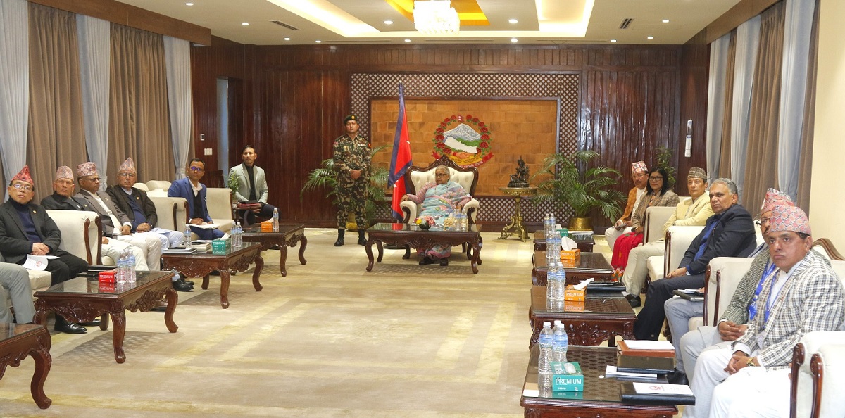 election commission meeting in baluwatar 